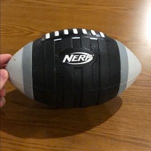 Nerf Black and Gray foam football
